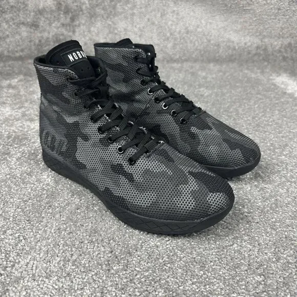 Nobull Superfabric Dark Camo Trainer NOBULL Superfabric Low Unisex Dark / Black Camo Trainers UK  main image 3